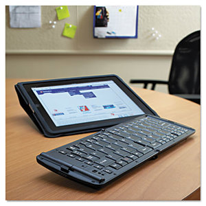 Bluetooth Mobile Folding Keyboard 2, Black by VERBATIM CORPORATION