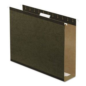 Cardinal Brands, Inc 4152X3 Reinforced 3" Extra Capacity Hanging Folders, Letter, Standard Green, 25/Box by ESSELTE PENDAFLEX CORP.