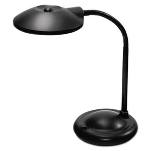 LEDU CORP. LED-L9071 30 LED Light Array Desk Lamp, Gooseneck, 5-1/2w x 21h, Black by LEDU CORP.