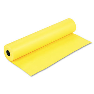 PACON CORPORATION 63080 Rainbow Duo-Finish Colored Kraft Paper, 35 lbs., 36" x 1000 ft, Canary by PACON CORPORATION