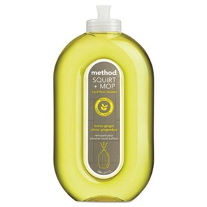 Squirt + Mop Hard Floor Cleaner, 25 oz Squirt Bottle, Lemon Ginger Scent by METHOD PRODUCTS INC.