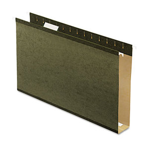 Cardinal Brands, Inc 4153X2 Reinforced 2" Extra Capacity Hanging Folders, Legal, Standard Green, 25/Box by ESSELTE PENDAFLEX CORP.