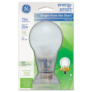 General Electric Company 63504 Compact Fluorescent Bulb, A21, Soft White by GENERAL ELECTRIC CO.