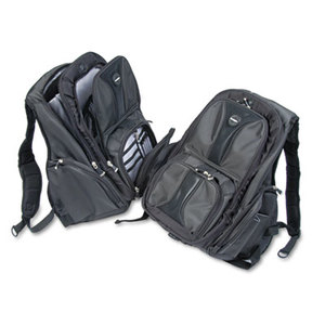 ACCO Brands Corporation K62238A Contour Laptop Backpack, Nylon, 15 3/4 x 9 x 19 1/2, Black by ACCO BRANDS, INC.