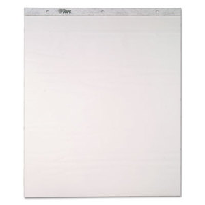 Notes Plus Self-Stick Easel Pad, Unruled, 25 x 30, White, 30 Sheets, 4 Pads/Pack by TOPS BUSINESS FORMS