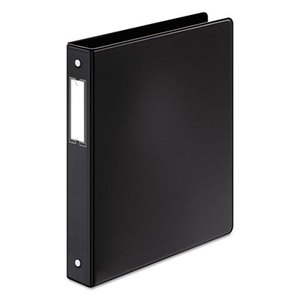 Cardinal Brands, Inc 18812 Premier Easy Open Locking Round Ring Binder, 1" Cap, 11 x 8 1/2, Black by CARDINAL BRANDS INC.