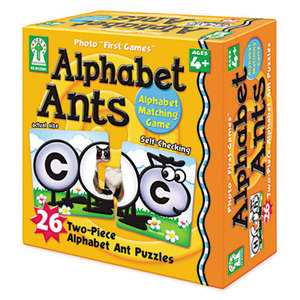 Photo First Games, Alphabet Ants by CARSON-DELLOSA PUBLISHING