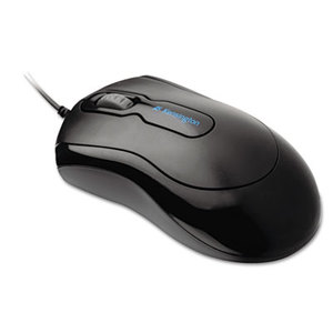 Mouse-In-A-Box Optical Mouse, Two-Button/Scroll, Black by KENSINGTON