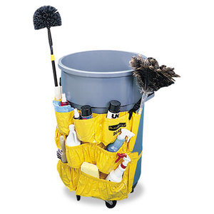 Brute Caddy Bag, Yellow by RUBBERMAID COMMERCIAL PROD.