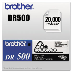 Brother Industries, Ltd DR500 DR500 Drum Unit, Black by BROTHER INTL. CORP.