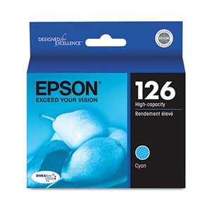 Epson Corporation T126220 T126220 (126) High-Yield Ink, Cyan by EPSON AMERICA, INC.