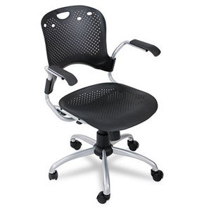 BALT INC. 34552 Circulation Series Task Chair, Black, 25 x 23-3/4 x 37-3/4 by BALT INC.