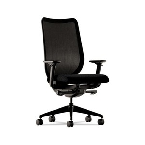 HON COMPANY N103NT10 Nucleus Series Work Chair, Black ilira-stretch M4 Back, Black Seat by HON COMPANY