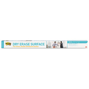 3M DEF8X4 Dry Erase Film with Adhesive Backing, 96 x 48, White by 3M/COMMERCIAL TAPE DIV.