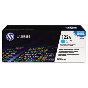 Hewlett-Packard Q3961A HP 122A, (Q3961A) Cyan Original LaserJet Toner Cartridge by HEWLETT PACKARD COMPANY