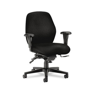 HON COMPANY 7828NT10T 7800 Series High-Performance Mid-Back Task Chair, Tectonic Black by HON COMPANY