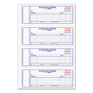 REDIFORM OFFICE PRODUCTS 1L176 Purchase Order Book, 7 x 2 3/4, Two-Part Carbonless, 400 Sets/Book by REDIFORM OFFICE PRODUCTS