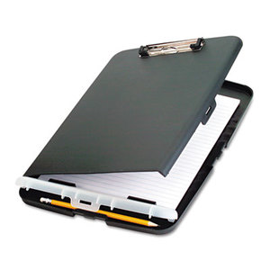 OFFICEMATE INTERNATIONAL CORP. 83303 Low Profile Storage Clipboard, 1/2" Capacity, Holds 9w x 12h, Charcoal by OFFICEMATE INTERNATIONAL CORP.