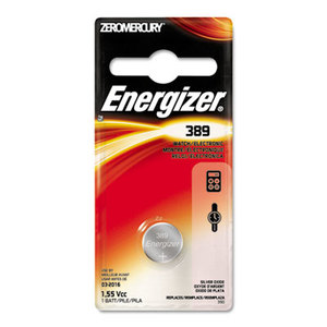 EVEREADY BATTERY 389BPZ Watch/Electronic Battery, SilvOx, 389, 1.5V, MercFree by EVEREADY BATTERY