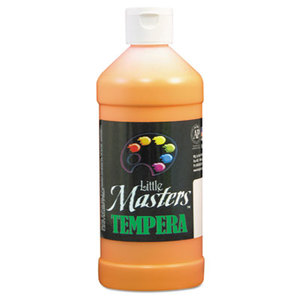 Tempera Paint, Orange, 16 oz by ROCK PAINT DISTRIBUTING CORP.
