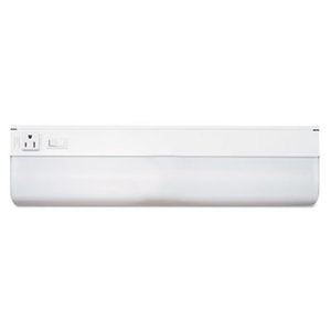 LEDU CORP. L9011 Under-Cabinet Fluorescent Fixture, Steel, 18-3/4 x 4, White by LEDU CORP.