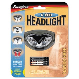 EVEREADY BATTERY HDL33A2E LED Headlight, 3 AAA, Orange by EVEREADY BATTERY