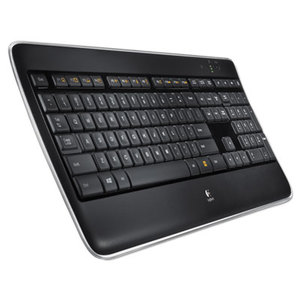Logitech 920-002359 K800 Wireless Illuminated Keyboard, Black by LOGITECH, INC.