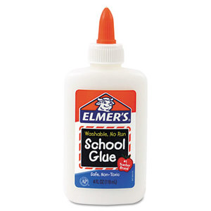 Washable School Glue, 4 oz, Liquid by ELMER'S PRODUCTS, INC.