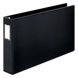 Cardinal Brands, Inc 12132 Premier Easy Open 11 x 17 Locking Slant-D Ring Binder, 2" Cap, Black by CARDINAL BRANDS INC.