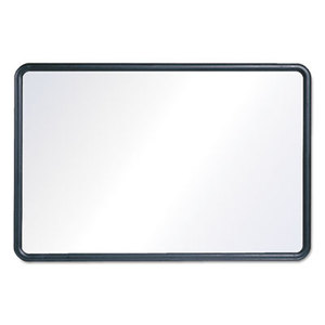 Quartet 7551 Contour Dry-Erase Board, Melamine, 24 x 18, White Surface, Black Frame by QUARTET MFG.