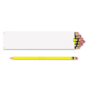 Sanford, L.P. 20047 Col-Erase Pencil w/Eraser, Yellow Lead, Yellow Barrel, Dozen by SANFORD