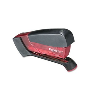 Compact Stapler, 15-Sheet Capacity, Translucent Pink by ACCENTRA, INC.