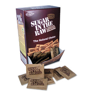 Office Snax 00319 Unrefined Sugar Made From Sugar Cane, 200 Packets/Box by OFFICE SNAX, INC.