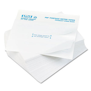 PM Company, LLC 5204 Postage Meter Double Tape Sheets, 4 x 5-1/2, 300/Pack by PM COMPANY