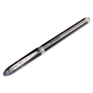 VISION ELITE Roller Ball Stick Waterproof Pen, Black Ink, Super Fine by SANFORD