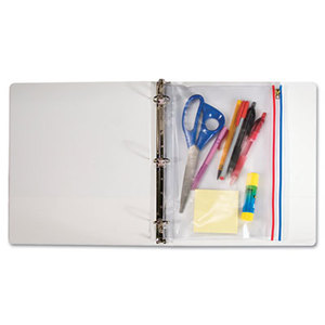 Zip-All Ring Binder Pocket, 8 1/2 x 11, Clear by ANGLERS COMPANY LTD