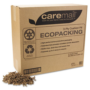 EcoPacking 3-Ply Cushioning Fill, Recycled, 3 Cubic Ft Bag by SHURTECH
