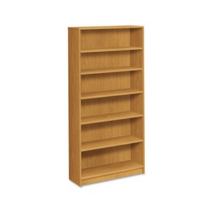 HON COMPANY 1876C 1870 Series Bookcase, Six Shelf, 36w x 11 1/2d x 72 5/8h, Harvest by HON COMPANY