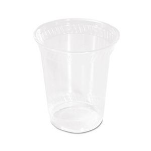 Compostable PLA Corn Plastic Cold Cups, 10oz, Clear, 50/Pack by SAVANNAH SUPPLIES INC.