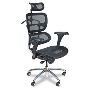 BALT INC. 34729 Ergonomic Executive Butterfly Chair, Black Mesh by BALT INC.