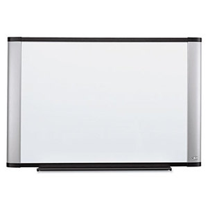 3M M9648A Melamine Dry Erase Board, 96 x 48, Aluminum Frame by 3M/COMMERCIAL TAPE DIV.