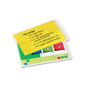 Laminating Pouches, 5mil, 3 1/2 x 5 1/2, Index Card Size, 25/Pack by FELLOWES MFG. CO.