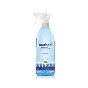 Method Products, Inc 817939011522 Antibacterial Spray, Bathroom, Spearmint, 28oz Bottle by METHOD PRODUCTS INC.