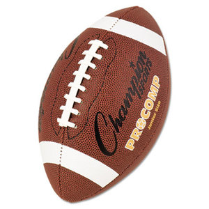Pro Composite Football, Junior Size, 20.75", Brown by CHAMPION SPORT