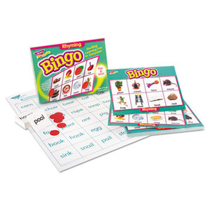 Young Learner Bingo Game, Rhyming Words by TREND ENTERPRISES, INC.