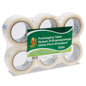 Shurtech Brands, LLC 240054 Commercial Grade Packaging Tape, 2" x 2, 1.88" x 110 yds, Clear, 3" Core, 6/Pack by SHURTECH
