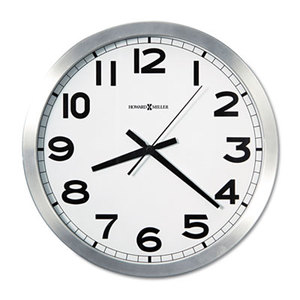 Round Wall Clock, 15-3/4" by HOWARD MILLER CLOCK CO.