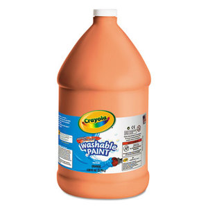 BINNEY & SMITH / CRAYOLA 542128036 Washable Paint, Orange, 1 gal by BINNEY & SMITH / CRAYOLA