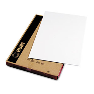 HUNT MFG. 900802 Polystyrene Foam Board, 30 x 20, White Surface and Core, 10/Carton by ELMER'S PRODUCTS, INC.