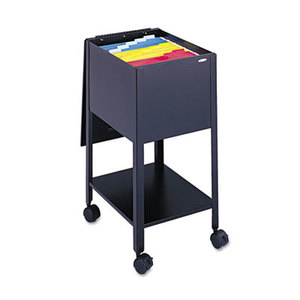 Safco Products 5360BL Economy Tub File, 13-1/2w x 17-1/2d x 27-3/4h, Black by SAFCO PRODUCTS